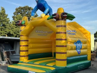 Springkussen Blue Monkey (overdekt)